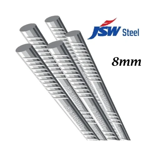 JSW Steel Rod (8mm, 12m)